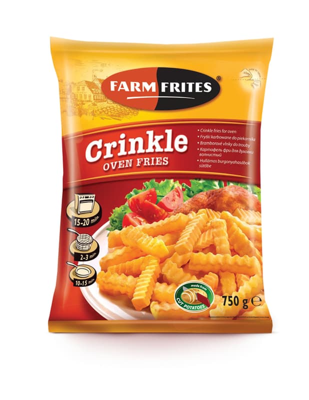 Farm Frites Wavy French Fries in Oven