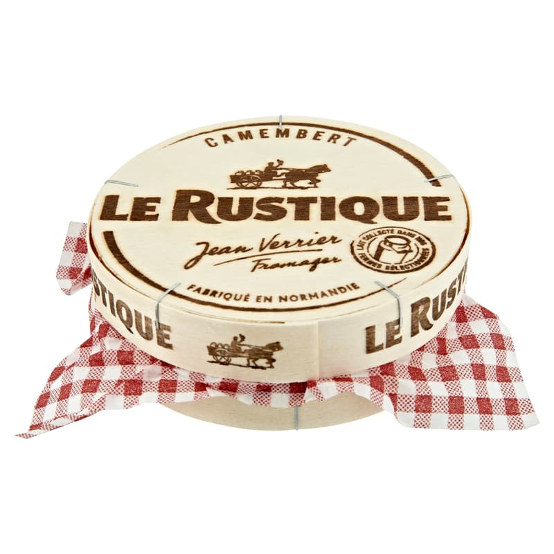 Le Rustique Camembert - zsíros, fehér nemespenésszel érő lágy sajt
