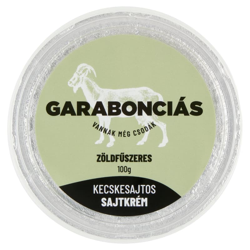 Garabonciás Goat Cheese Cream Cheese with Green Seasoning