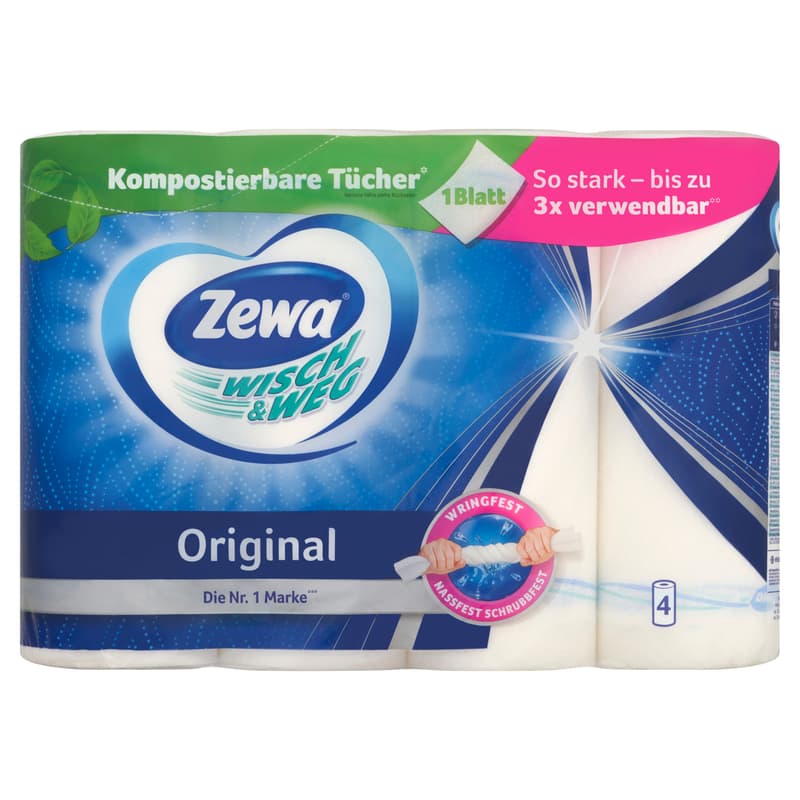 Zewa Wisch & Weg Original 2-ply paper towel