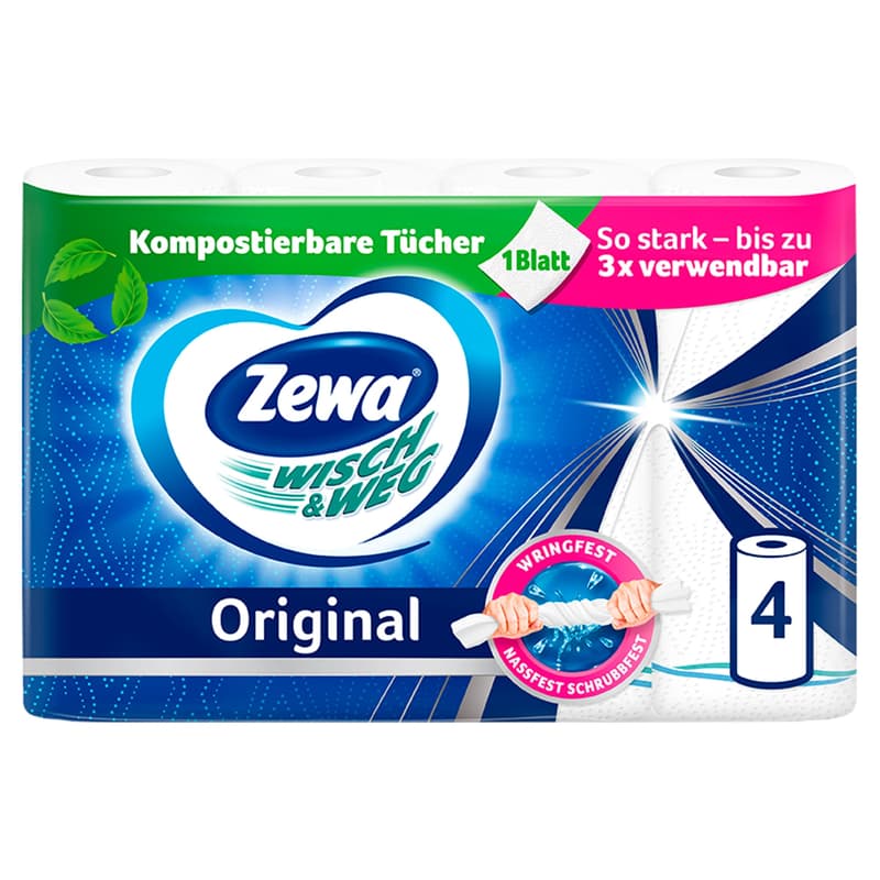 Zewa Wisch & Weg Original 2-ply paper towel