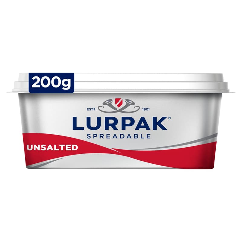Lurpak Unsalted Spreadable Butter Mixture
