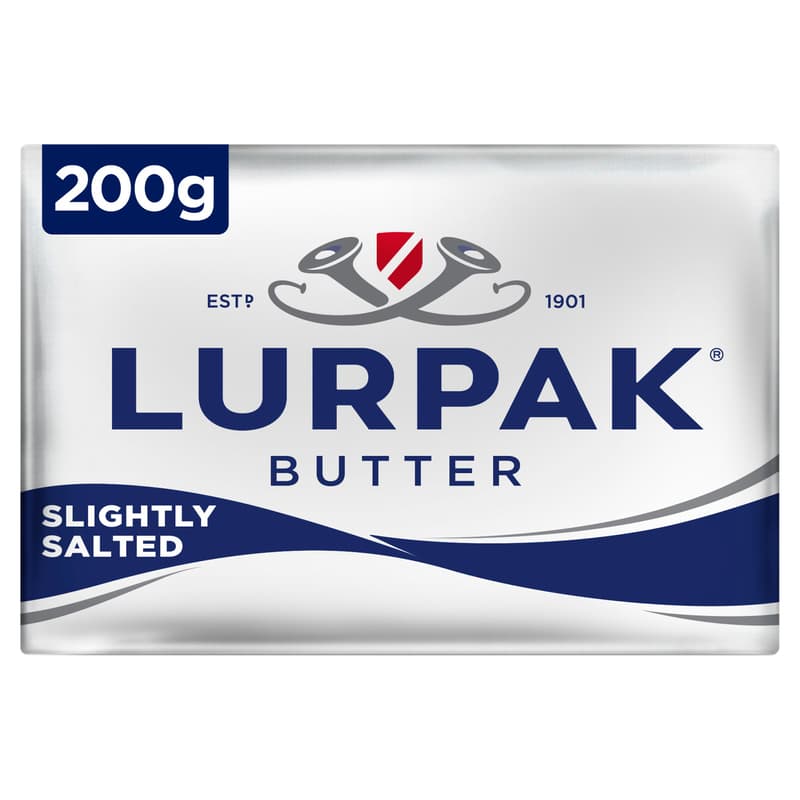 Lurpak Enyhén sózott dán vaj 80% zsírtartalom