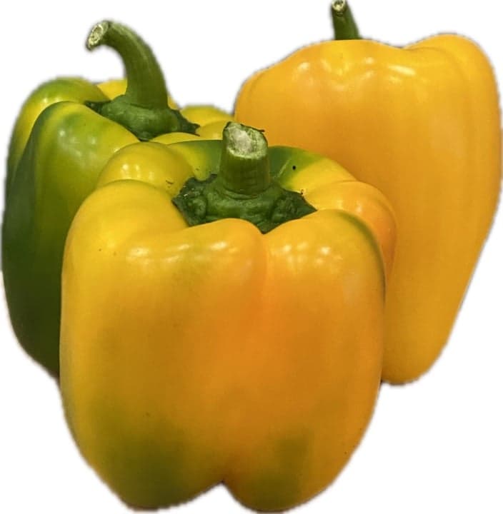 Hazai kaliforniai paprika sárga, lédig
