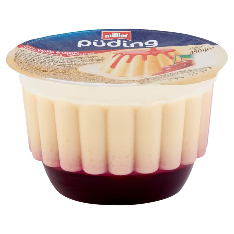 Müller Grits Dessert with Sour Cherry