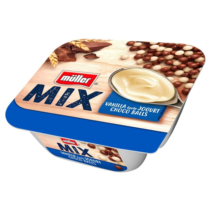 Müller Mix Vanilla Yoghurt with Choco-Balls