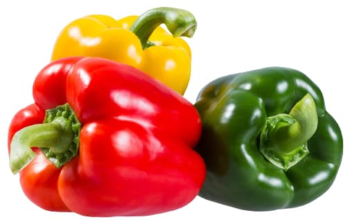 Trikolor kaliforniai paprika, csomagolt