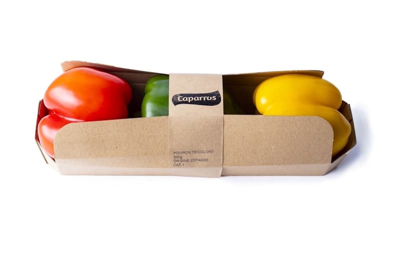 Trikolor kaliforniai paprika, csomagolt