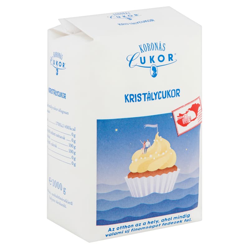 Koronás Cukor kristálycukor