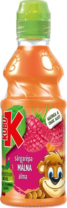 Kubu carrot-raspberry-apple drink