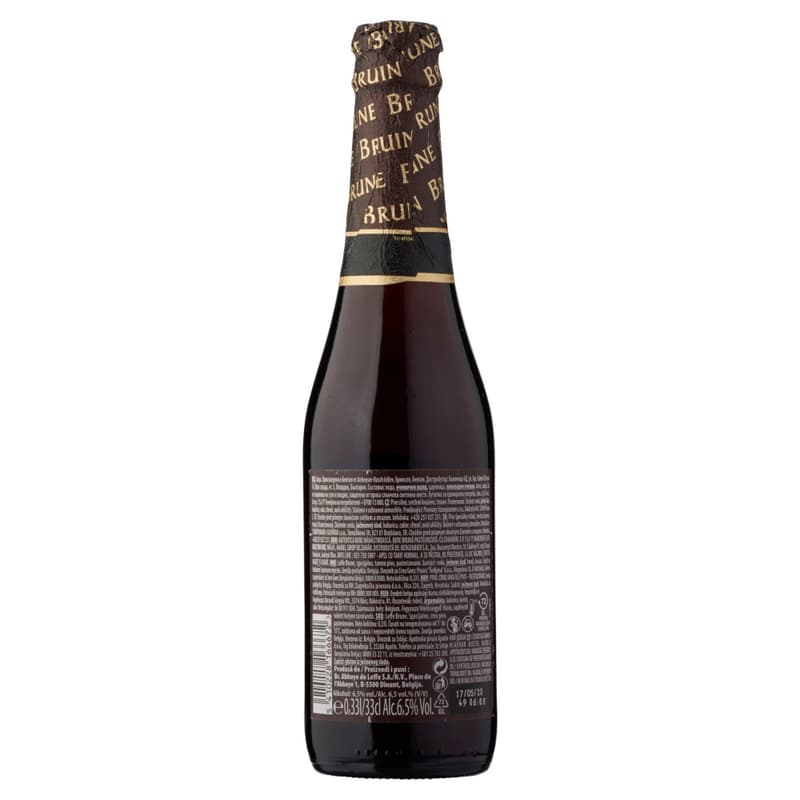 Leffe eredeti belga apátsági barna sörkülönlegesség 6,5%