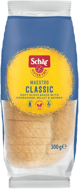 Schär Classico Gluten and Lactose Free Sliced White Bread
