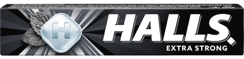 Halls extra strong menthol-eucalyptus flavored unfilled hard candy