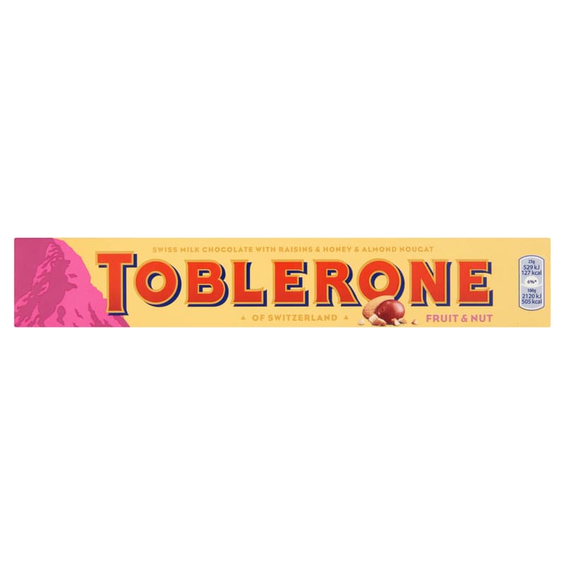 Toblerone svájci Mazsolás tejcsokoládé