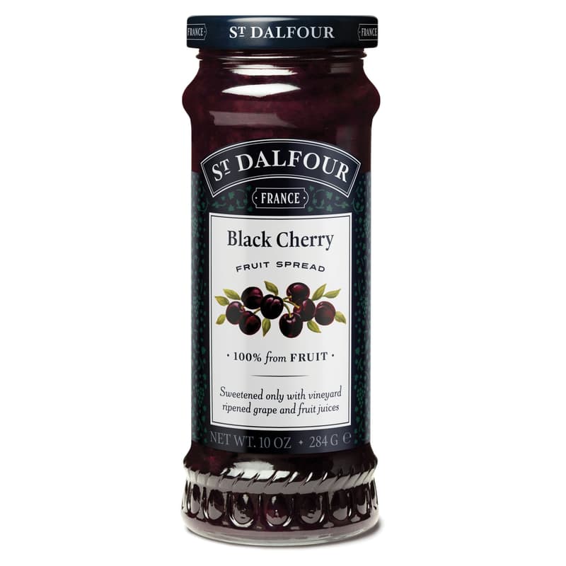 St. Dalfour Fruit Magic extra black cherry jam