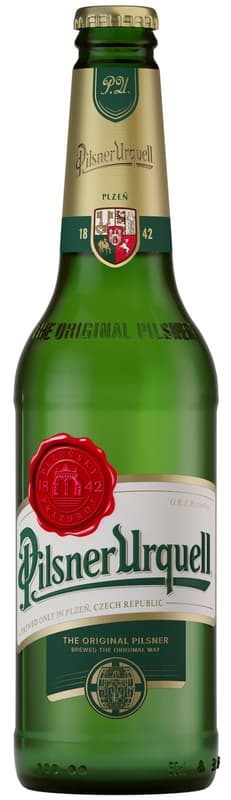 Pilsner Urquell light beer 4.4%