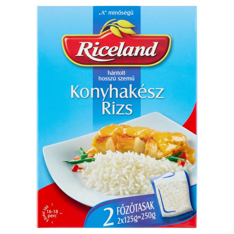 Riceland Cooked rice 'A' quality husked long grain
