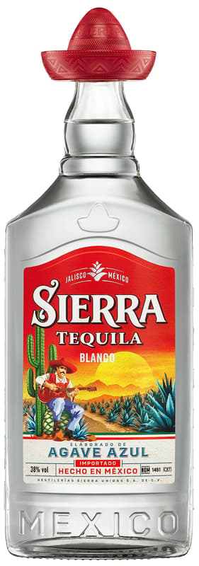Sierra Silver tequila 38%