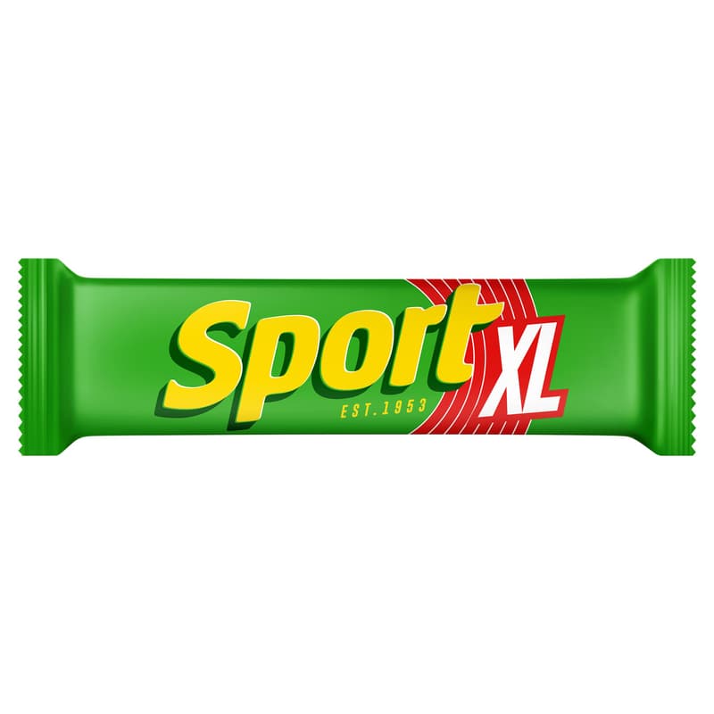 Sport XL rum-flavored cocoa slice dipped in dark chocolate