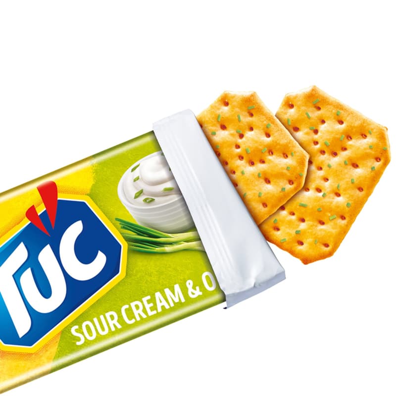 Tuc tejfölös-hagymás ízű kréker