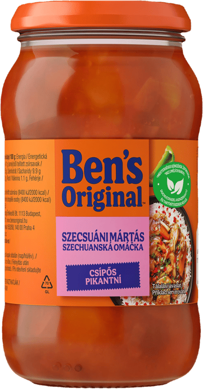 Ben's mártás Csípős szecsuáni