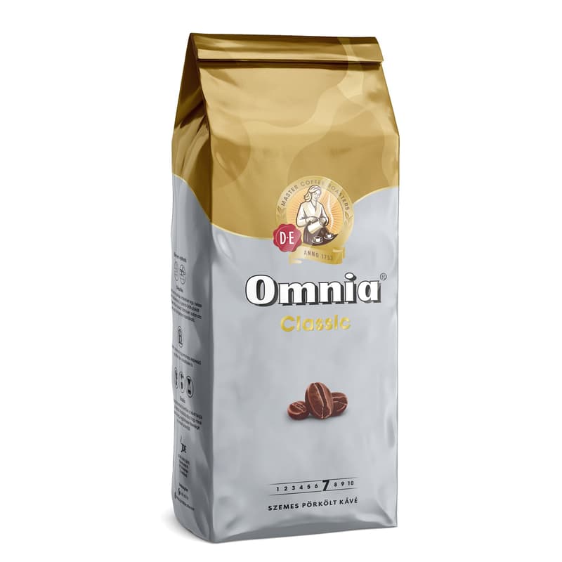 Douwe Egberts Omnia Classic roasted coffee beans
