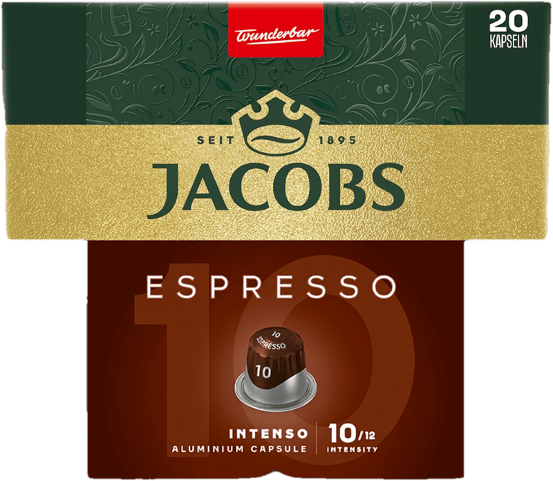Jacobs Espresso Intenso (10) – Nespresso kompatibilis kapszula