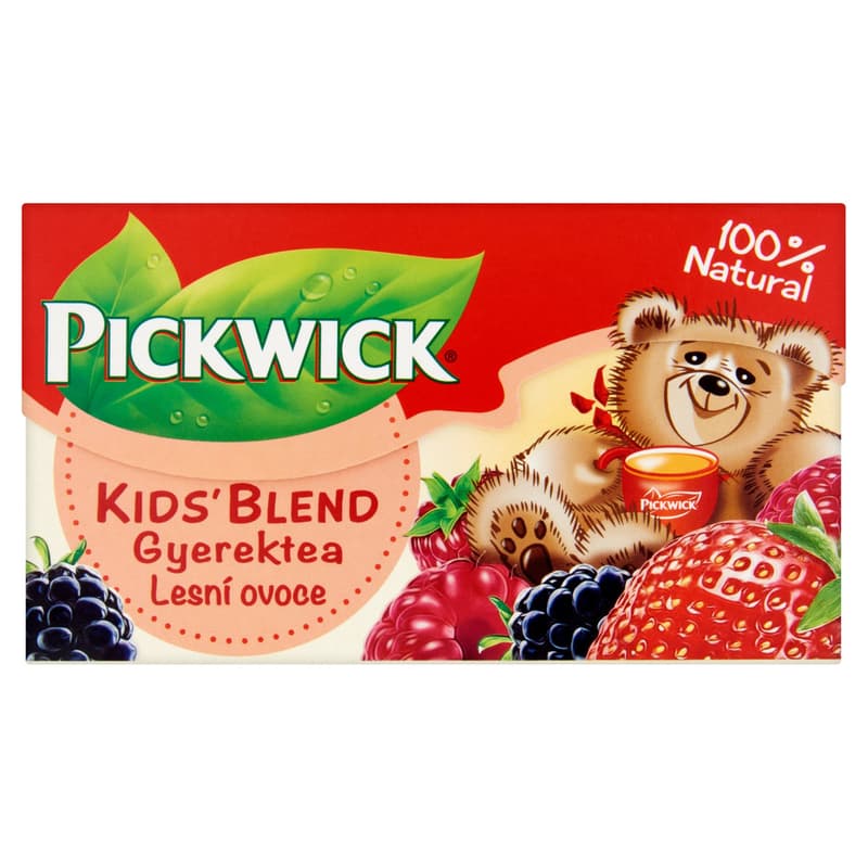 Pickwick Children's tea with berry flavored rooibos tea with berries