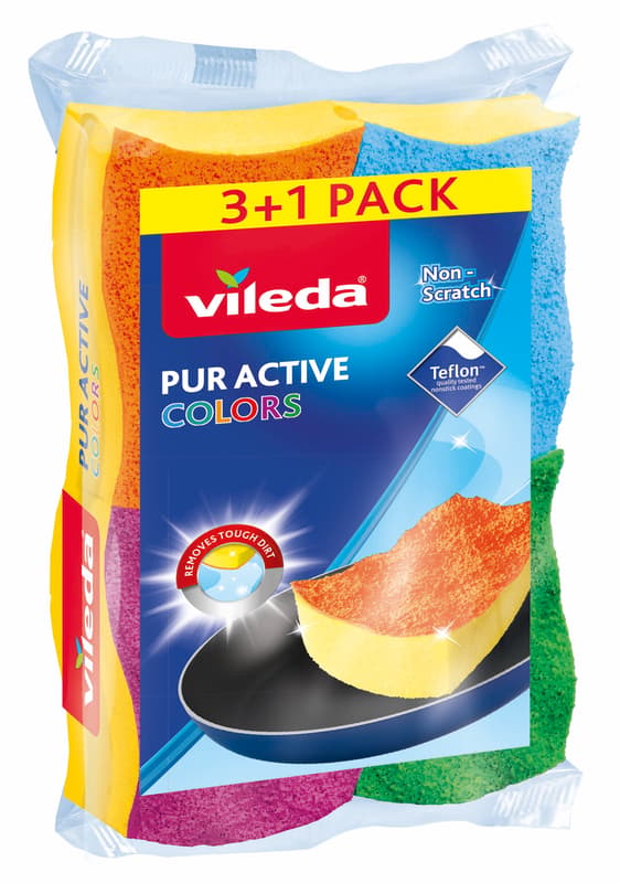 Vileda Color PurActive Mosogatószivacs