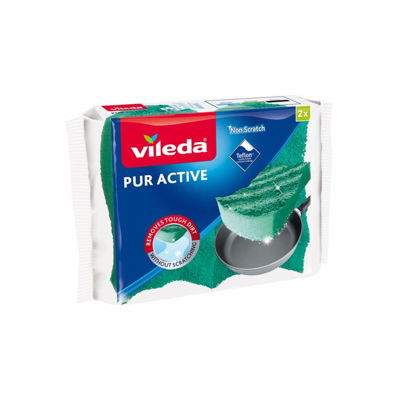 Vileda PurActive dishwashing sponge