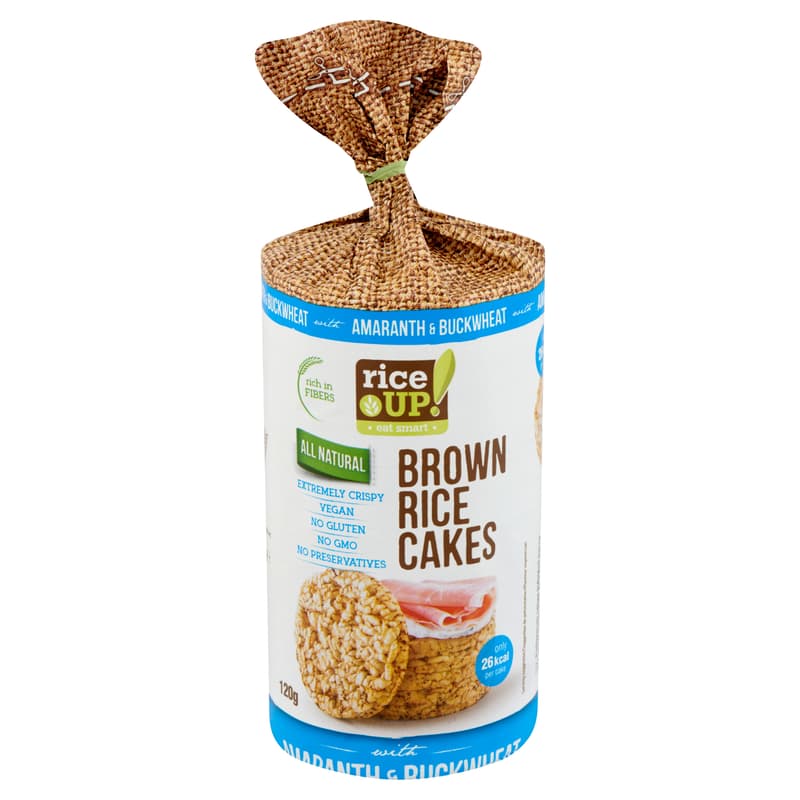 RiceUp! Eat Smart puffasztott rizs hajdinával és amaránttal
