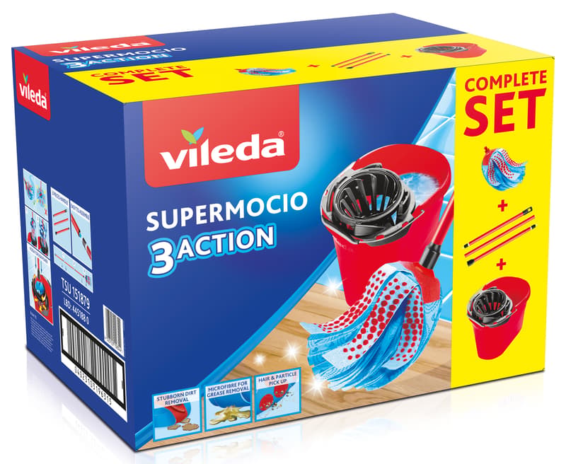 Vileda Supermocio 3Action Felmosó szett