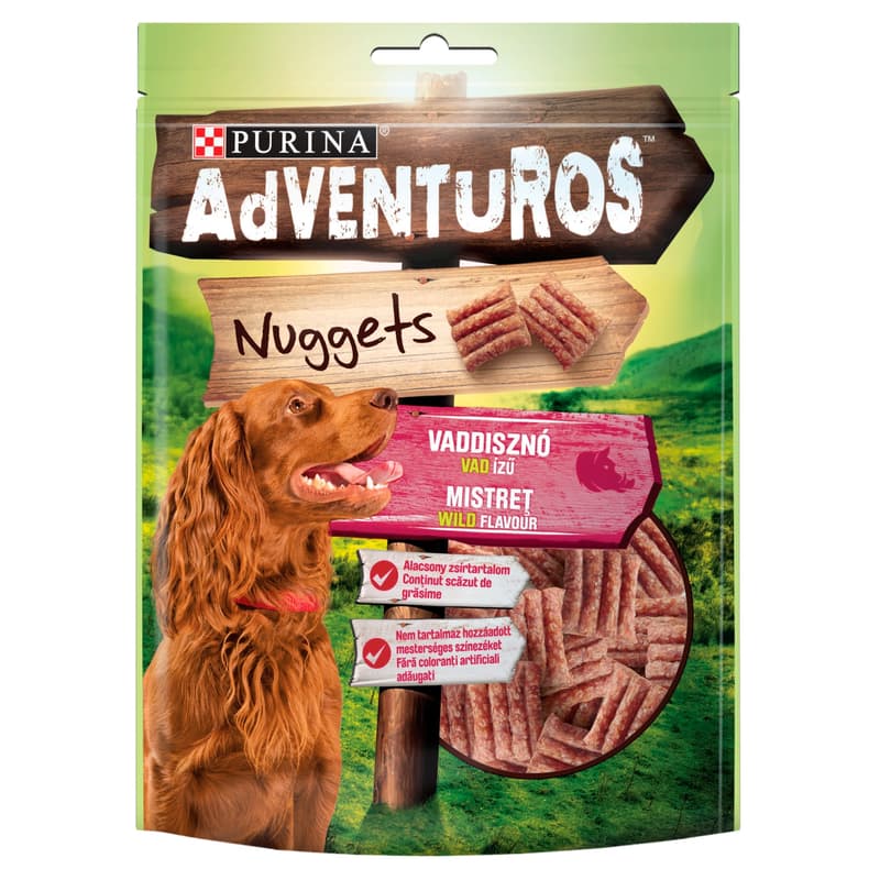 AdventurosS Nuggets Wild boar, wild tasting dog reward wall