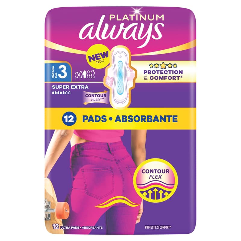 Always Platinum Egészségügyi Betét, 2-es méret, 14 db