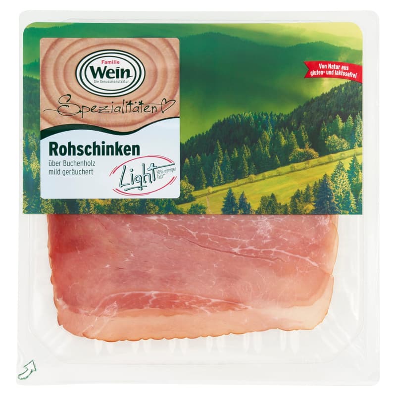 Wein's beech wood smoked ham light