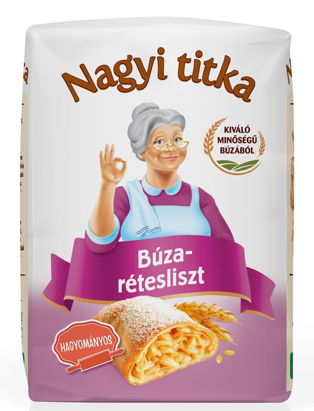 Nagyi titka búzarétesliszt BFF 55