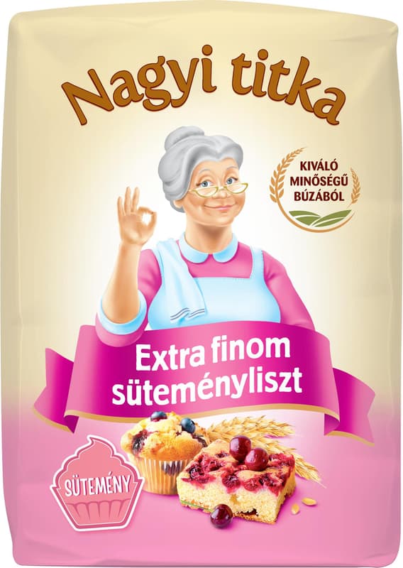 Nagyi titka Extra finom süteményliszt