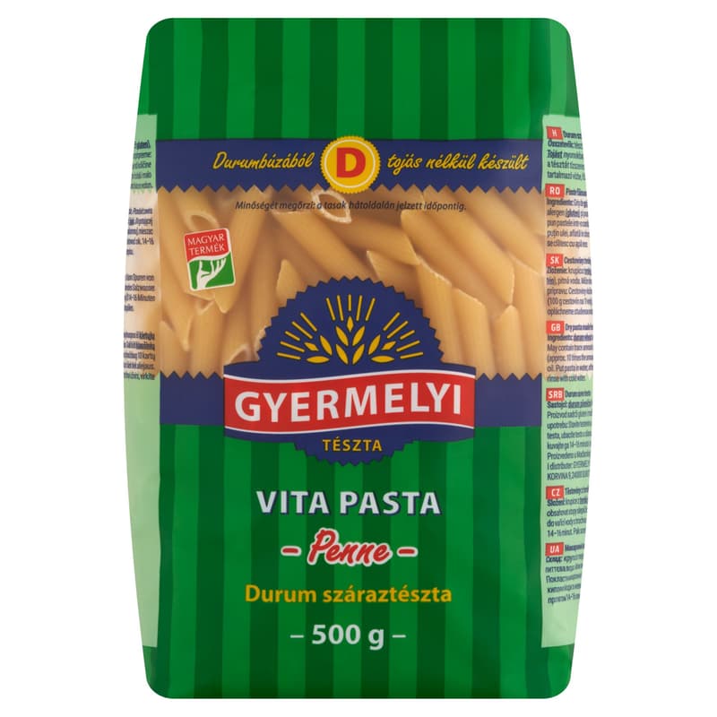 Gyermelyi Vita Pasta durum Penne