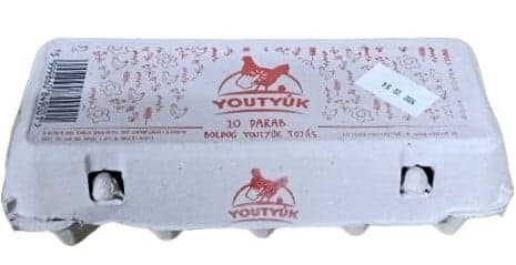 YouTyúk Szabadtartású tojás, "A" osztályú, M/Lméret