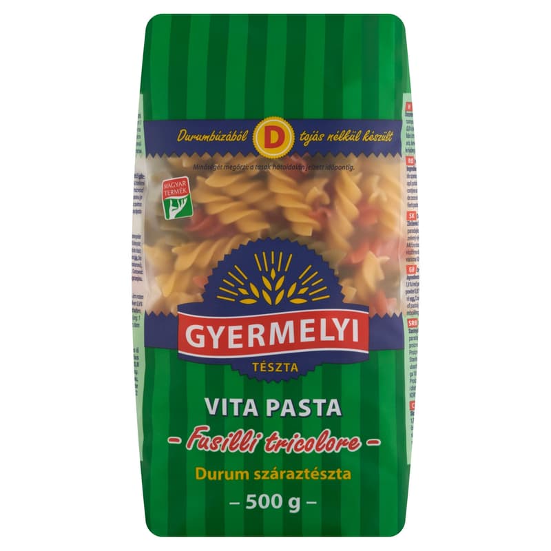 Gyermelyi Vita Pasta durum Vegetable Spool