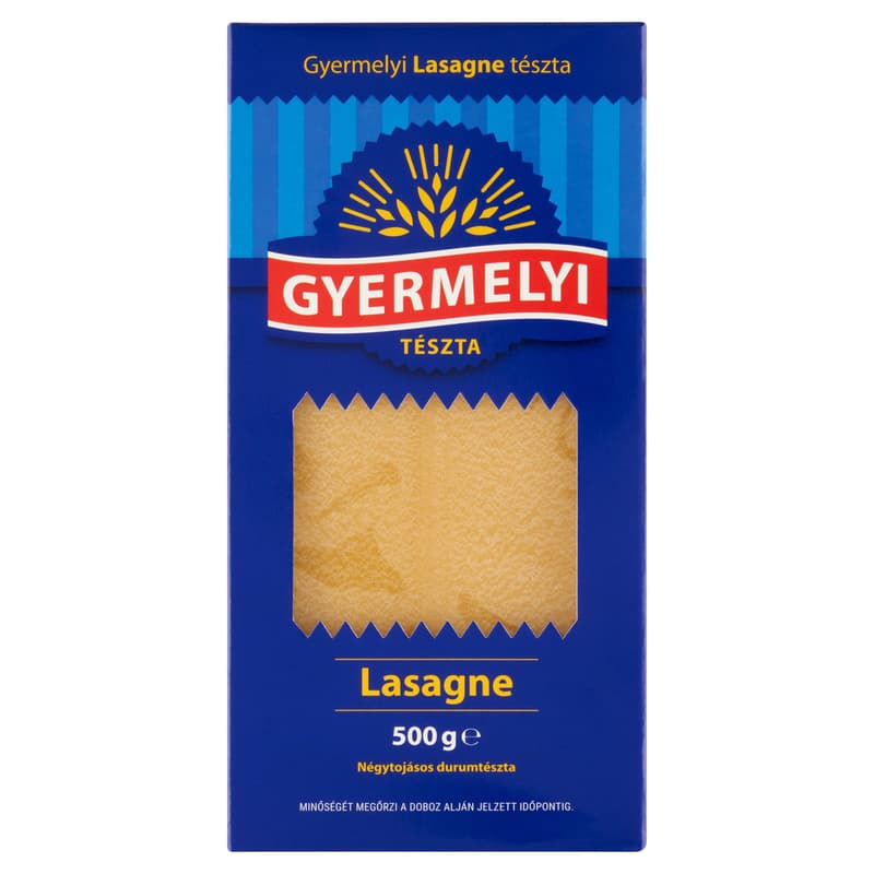 Children's 4-egg durum Lasagne