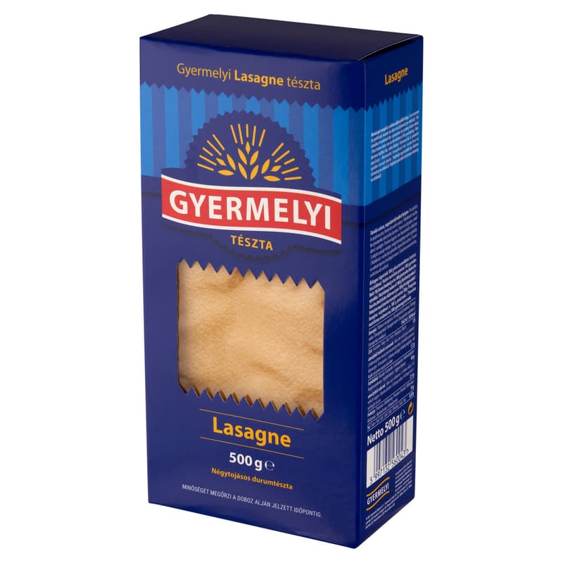 Children's 4-egg durum Lasagne