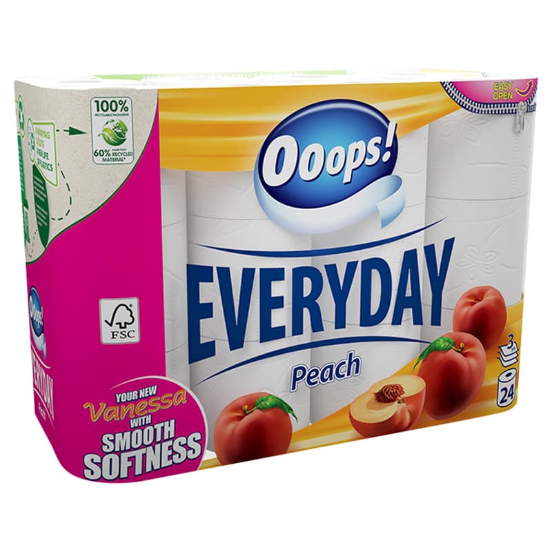 Ooops! Vanessa Barack 3-ply toilet paper