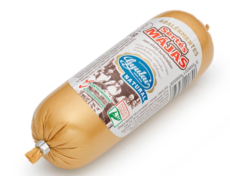 Gyula pork liver is free of additives