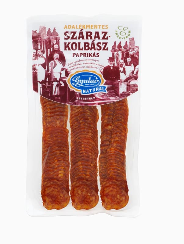 Gyula sliced paprika sausage without additives