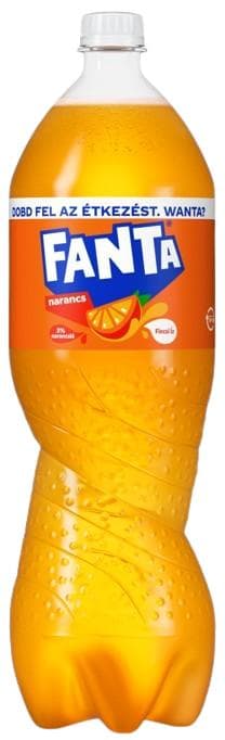 Fanta orange carbonated soft drink