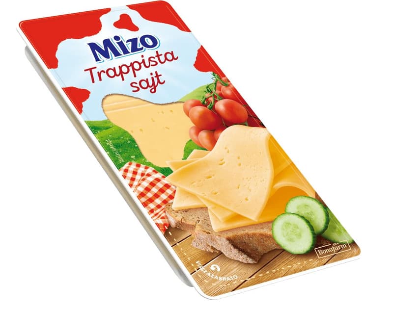 Mizo Szeletelt trappista sajt