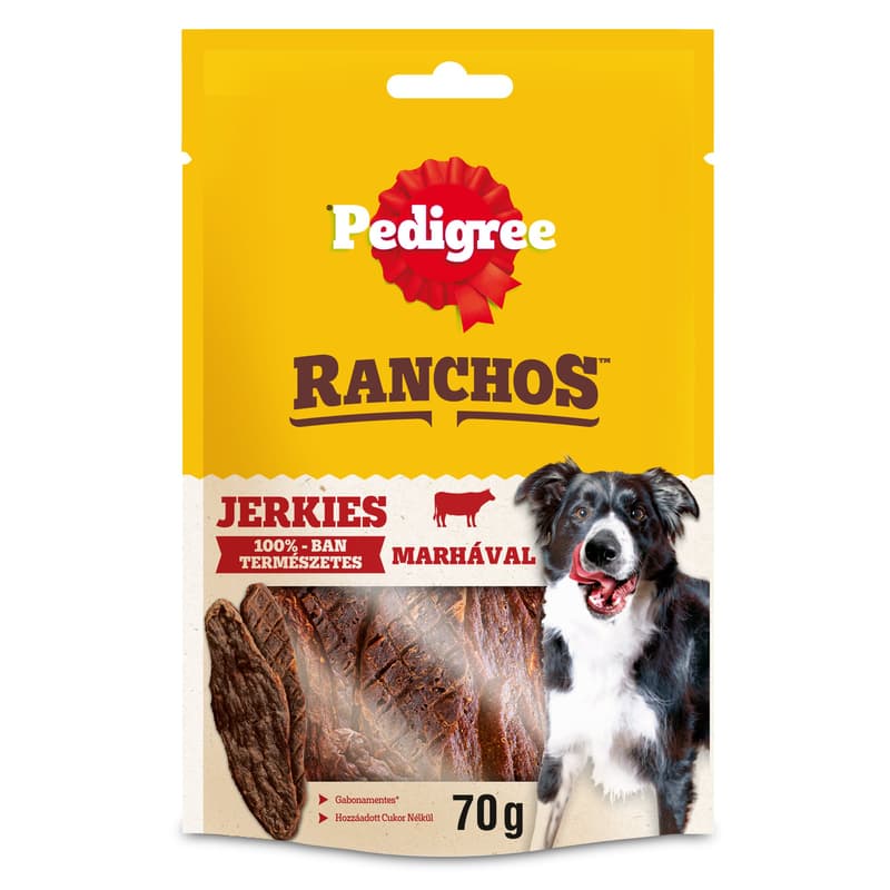 Pedigree Ranchos Originals supplemental pet food for adult dogs with cattle