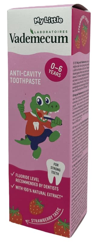 Vademecum toothpaste Junior strawberry flavor