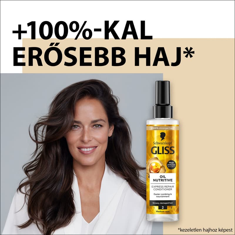 Gliss Kur Hair Regenerating Conditioner Express Repair - Nourishing Oil
